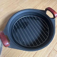 万能鍋 グリル網付き 昭和レトロ 保管品の画像