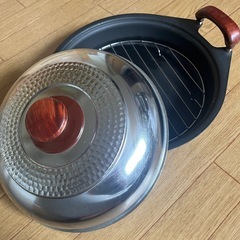万能鍋 グリル網付き 昭和レトロ 保管品の画像