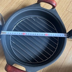 万能鍋 グリル網付き 昭和レトロ 保管品の画像