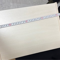 W42×D29×H59カラーボックス白？ベージュ？の画像