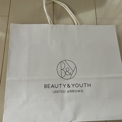 BEAUTY&YOUTHショップ袋2枚組 の画像