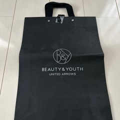 BEAUTY&YOUTHショップ袋2枚組 の画像