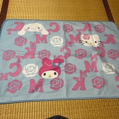 ハローキティ　マイメロディ　ブランケットの画像
