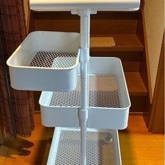 ニトリ スチールワゴン トロリ レギュラー