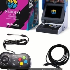 新品未開封ネオジオミニ　インターナショナル版　コントローラー付き...