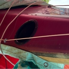 シーカヤック2人乗り艇　ナノックサウスラグーン FRP製
の画像