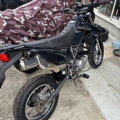カワサキ　Dトラッカー125 バイク　実動車の画像