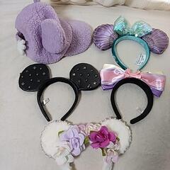 ディズニー　カチューシャ&帽子　計9個の画像