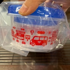 郵便局の非売品タッパー2個入りの画像