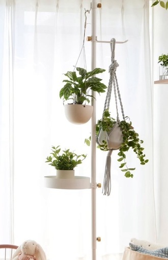 超美品　ドローアライン　ホワイト　突っ張り棒