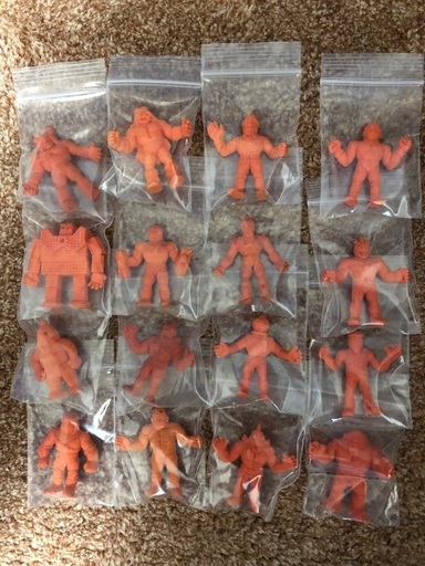 大量のキン消しセット・役150体。 (伝説の素人竿師) 大分のフィギュア