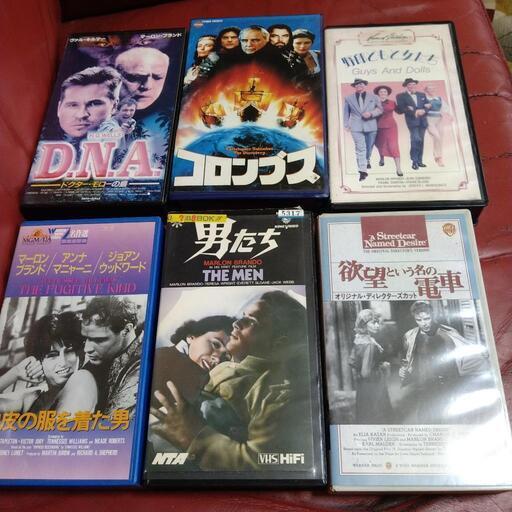 マーロン・ブランド DVD VHS 大量 セット マーロン・ブランド DVD VHS 大量 セット