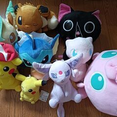 ほぼポケモン、その他のぬいぐるみまとめて3