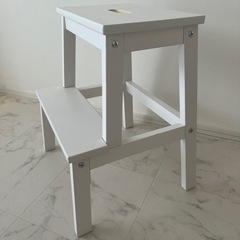 美品　IKEA イケア　BEKVÄM ベクヴェーム ステップスツ...