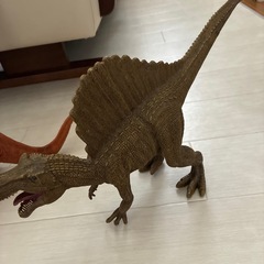 恐竜　フィギュア　ティラノサウルス　スピノサウルスの画像