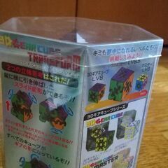 3D ギアキューブ トランスフォーム ブラックの画像