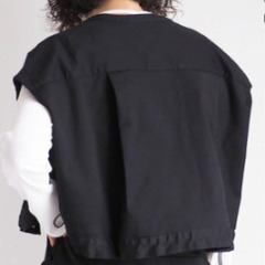 セポ　cepo ドロストショートベストの画像