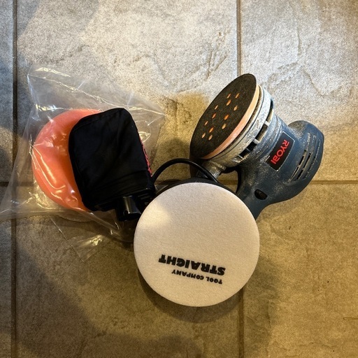 ポリッシャー　電動工具　リョービ