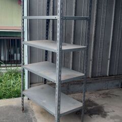 『組み立て済み』（中古価格）スチールラック がうれしい❗◑サイズ 88✕180✕45の画像