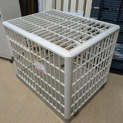 ペットゲージ  ホワイトカラー　小～中型サイズ  細かなキズあり...
