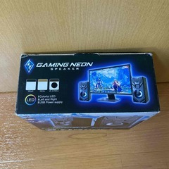 【引取限定】USB　ゲーミング　ネオン　スピーカーの画像