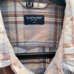 BACK NUMBER EST 1980 ネルシャツ 