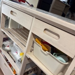 【お話中】カウンター収納の画像