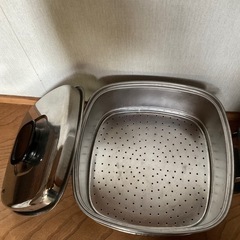 値下げしました。蒸し器の画像