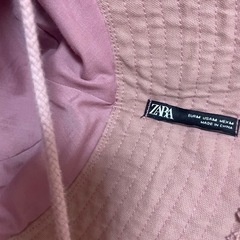 zara ピンクバケハ　の画像