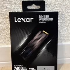 PlayStation 5 本体 + Lexar NM790 ヒートシンク付の画像