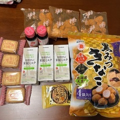 おかし、飲料類