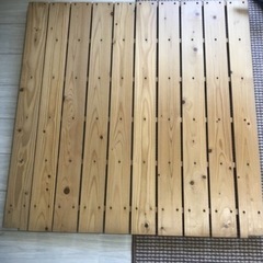 頑丈なスノコ1枚1,500円(4枚あります)