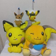 ポケモンキャラクター　ぬいぐるみ＆キーホルダーセット（8個）