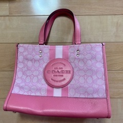 COACH ピンク ショルダーバッグ　デンプシー　コーチ　正規品　美品