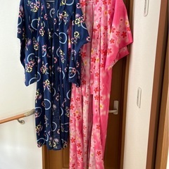 【美品】　浴衣2着セット