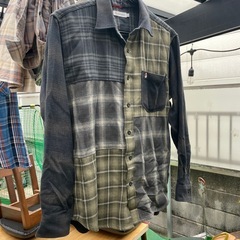 Hush Puppies ネルシャツ USED L