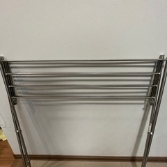 【1500円】ニトリ購入・ステンレス製 折りたたみ式物干しスタンド