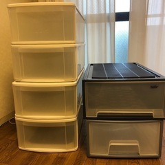 【衣装ケース】6個 押入れ用 お譲りします
