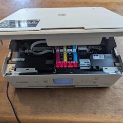 Canon キャノンPIXUS TS5030S　ホワイト　印刷難ありの画像