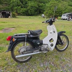 ホンダ スーパーカブ50 低走行！角目カスタムの画像