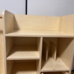 子供用棚　キャスター付きの画像