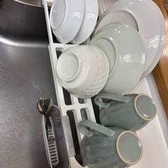 ニトリ　水切りラック　の画像