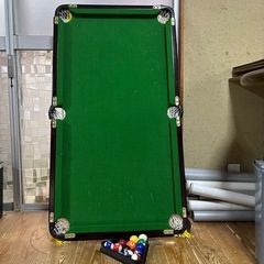 【決まりました】ビリヤード台