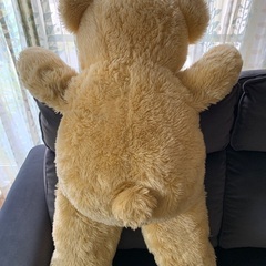 大きなクマのぬいぐるみの画像