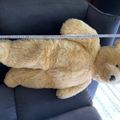 大きなクマのぬいぐるみの画像