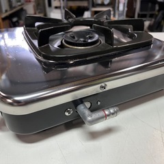 Rinnai 1口 一口 ガスコンロ 2021年2月製 都市ガス用 RTE-10B RTS-1NDA リンナイ 中古品 ③の画像