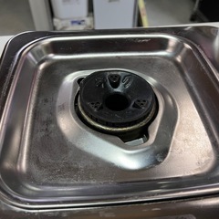 Rinnai 1口 一口 ガスコンロ 2021年2月製 都市ガス用 RTE-10B RTS-1NDA リンナイ 中古品 ③の画像
