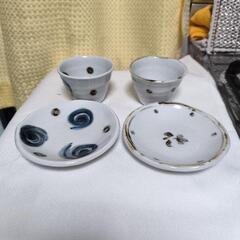和皿、洋皿カップ＆ソーサ等複数16点の画像