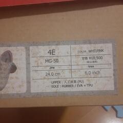 新品未使用◯メガゴルフシューズ　レディースの画像