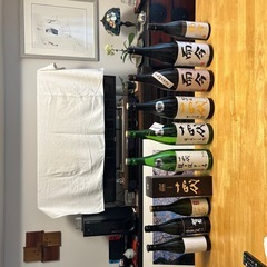 日本酒空瓶の画像
